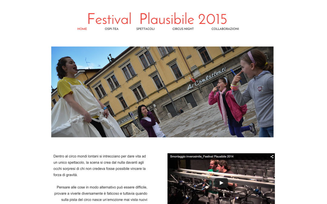Festival Plausibile – Circo In Atto