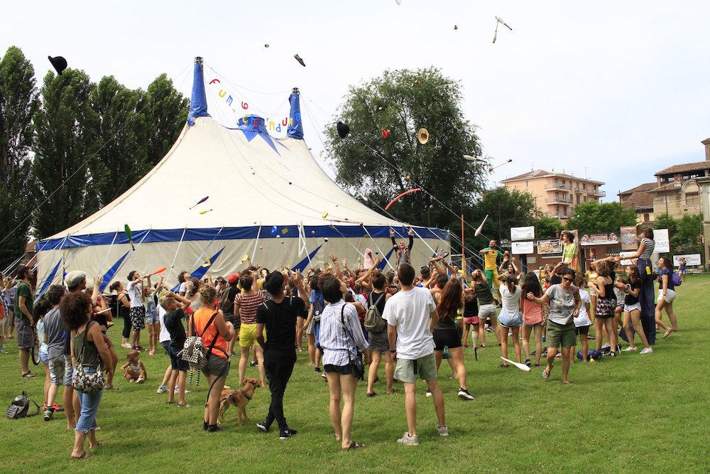 Quinta Parete Circus Community al festival Il Ruggito delle Pulci con #ComunicaCirco