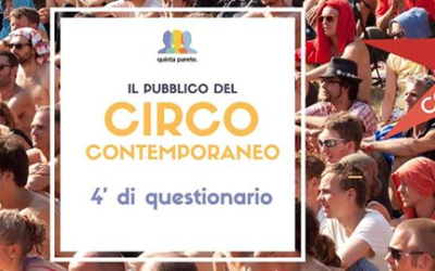 Stiamo mappando i pubblici del circo contemporaneo in Italia
