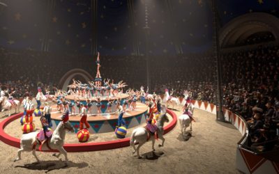 Alfabeto di circo per il 2020